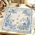 Peacock Garden Premium Mahjong Mat | Made in USA
