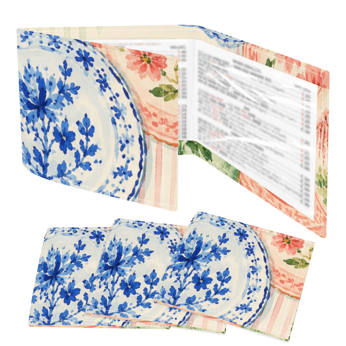 Sunday China 4 Mahjong Card Holder with Line Finder