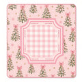 Pink Christmas Mahjong Mat